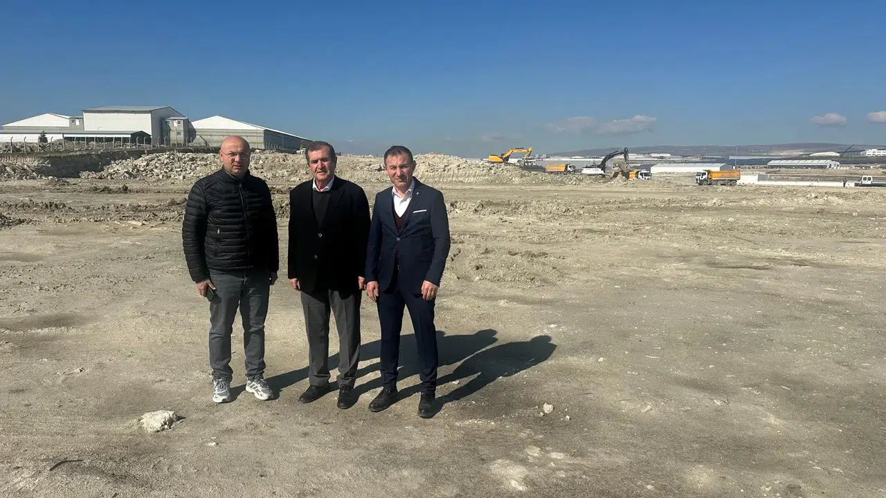 Çorum’un Yeni Tarım Depoları İçin İlk Kazma Vuruldu