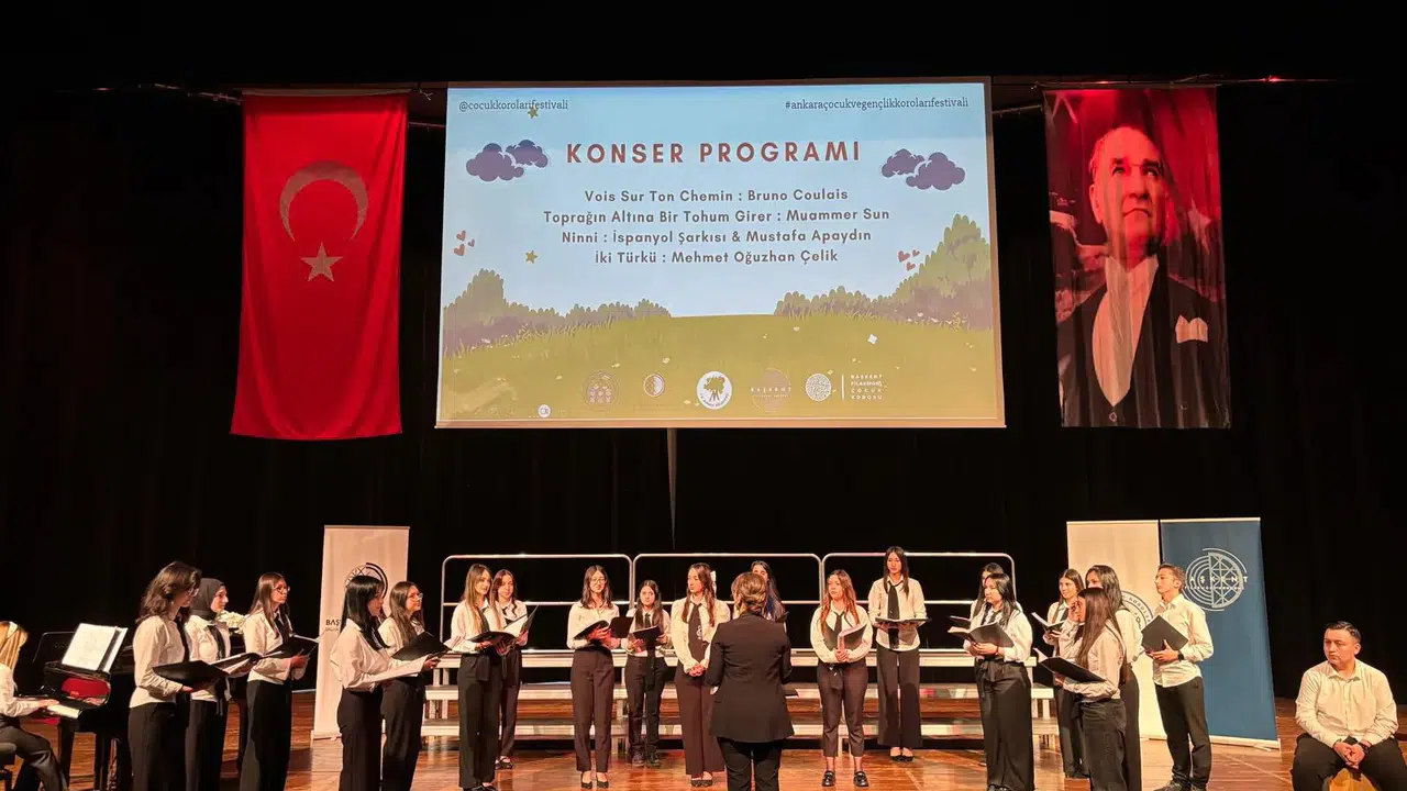 Çorum Güzel Sanatlar Lisesi Korosu Başkentten Ödülle Döndü