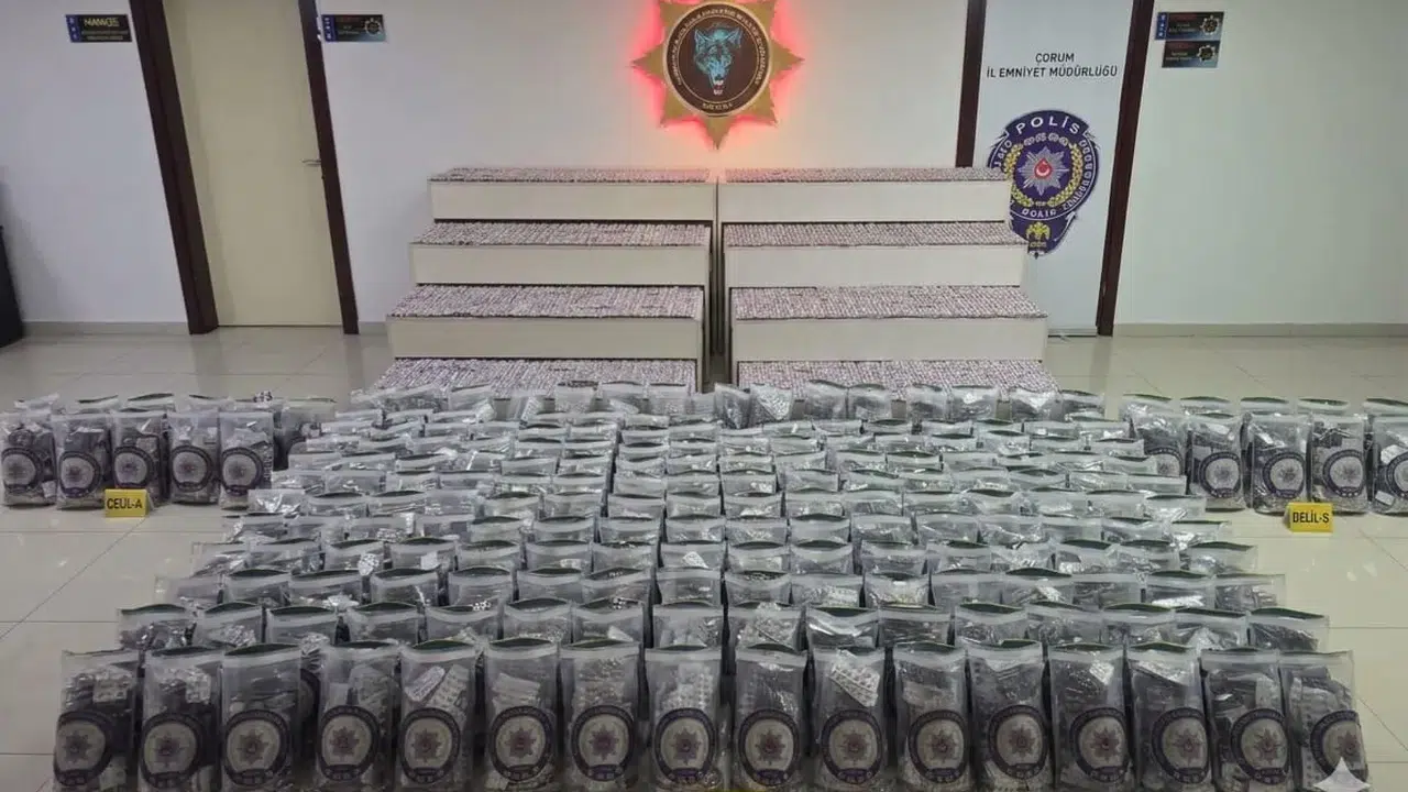 Çorum’dan Yapılan Dev Uyuşturucu Sevkiyatına Darbe