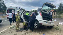Karabük'te menfeze çarpan otomobildeki 1 çocuk öldü,  3 kişi yaralandı