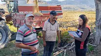 Laçin’de Çeltik Hasadı Heyecanı Başladı