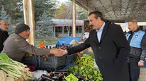 Torun, Pazarda Esnaf ve Vatandaşla Buluştu