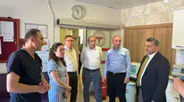 Mecitözü’ndeki Sağlık Yatırımlarını İnceledi