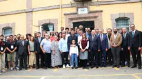 Milli Eğitim Bakanı Tekin Trabzon'da "Ailem" dizisi setini ziyaret etti