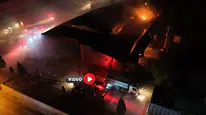 Teksil Fabrikası Küle Döndü