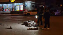Otomobille Motosikletin Birbirine Girdi