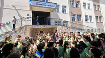 Çorumlu Öğretmene Böyle Veda Ettiler