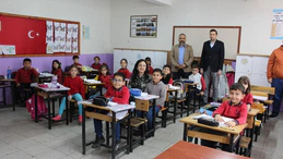 Kaymakam Yıldırım'dan İlkokul Ziyareti