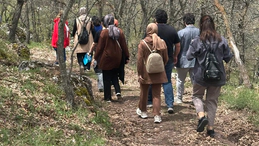 Boğazkale’de Sağlıklı Yaşama Yürüyerek Dikkat Çektiler