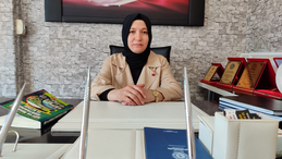 Salıpazarı'nın ilk kadın muhtarı mazbatasını aldı