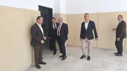 Laçin'deki Yeni Okula İnceleme