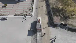 Alaca’da Sokaklar Asfaltlanıyor