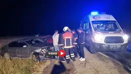 İki Otomobil Çarpıştı: 4 Yaralı