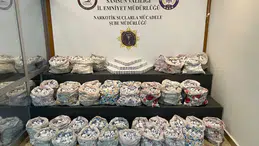Samsun'da yastık kılıfına saklanmış 265 bin sentetik ecza ele geçirildi