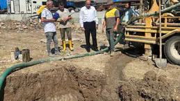 Alaca Belediyesinin Sondaj Çalışmaları Sürüyor