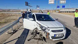 Otomobil ile TIR Çarpıştı: 4 Yaralı