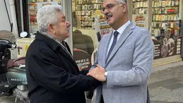 Hem Esnafı Dinledi Hem Dua Aldı