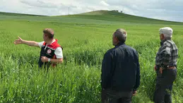 Üreticilere Sahada Teknik Destek