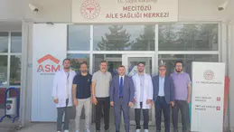 Mecitözü'nde Sağlık Tesislerini Yerinde İnceledi