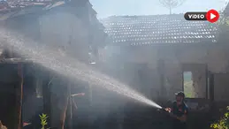 Metruk Evde Korkutan Yangın