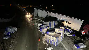 Ankara Karayolunda Hayat Durdu