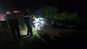 Ortaköy Yolunda İki Otomobil Kafa Kafaya Çarpıştı