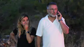 Karı-koca Faciadan Son Anda Kurtuldu