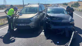 Ankara Yolunda Zincirleme Kaza