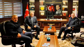 Çizikci ve Demirci ÇESOB Başkanını Ziyaret Etti