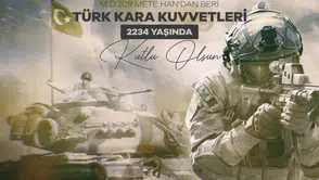 Dere'den Kara Kuvvetlerinin Kuruluş Yıl Dönümü Mesajı