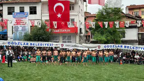 Tahtasız, Oğuzlar'daki Güreş Şampiyonasına Katıldı