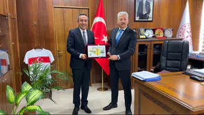Dere, Çorum'da Kurum Müdürlerini Ziyaret Etti