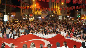 Gelgör'den Osmancıklılara 15 Temmuz Teşekkürü