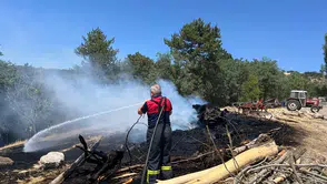 100 Dönüm Arazi Küle Döndü