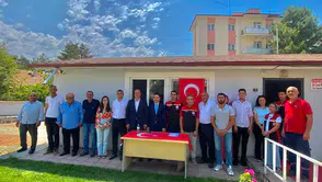 Ortaköylü Üreticilere Yem Karma Makinesi Desteği