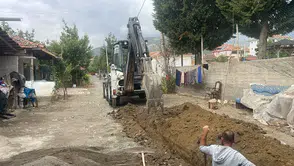 Ortaköy’de Doğalgaz Çalışmaları Başladı