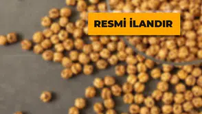 Leblebi ve Kabak Çekirdeği Alınacak