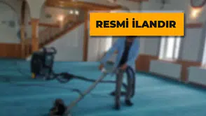 İbadethane Temizliği Hizmeti Alınacak