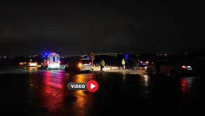 Çorum'da Polis Aracı İle Otomobil Çarpıştı, 3 Kişi Yaralandı