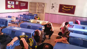 Kargı’da Okullarda Deprem Tatbikatı Yapıldı
