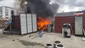 Hurdalıkta Çıkan Yangın Korkuttu