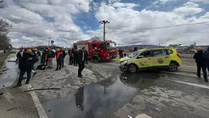 Rakip Takımın Futbolcuları Kaza Yaptı