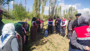 Sungurlu’da Çiftçileri Bilgilendirdiler