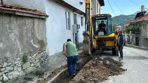 İskilip'te Yivlik Suyu Hattı Modern Borularla Yenileniyor