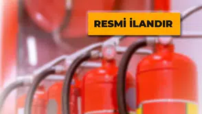 Yangın Ekipmanları Alınacak