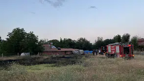 Osmancık’ta Çıkan Ot Yangını Söndürüldü
