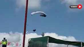 Yamaç Paraşütü Faciası Kamerada