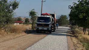 Gökbel Bağları Sathi Kaplama Asfaltla Buluşuyor