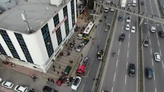 Çekmeköy’de otobüs durağa daldı: 1 kişi hayatını kaybetti