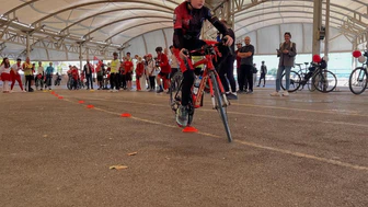 Nilüfer’de Cumhuriyet coşkusu pedallarla sokaklara taşındı